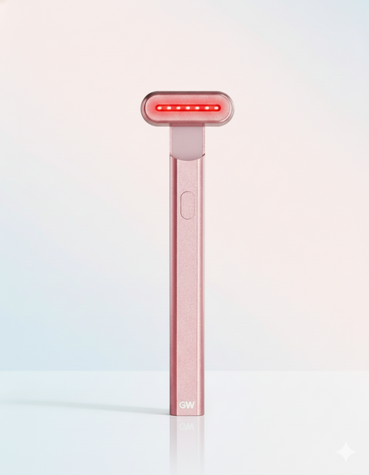 Glamwave 4-in-1 Red Light Therapy Wand